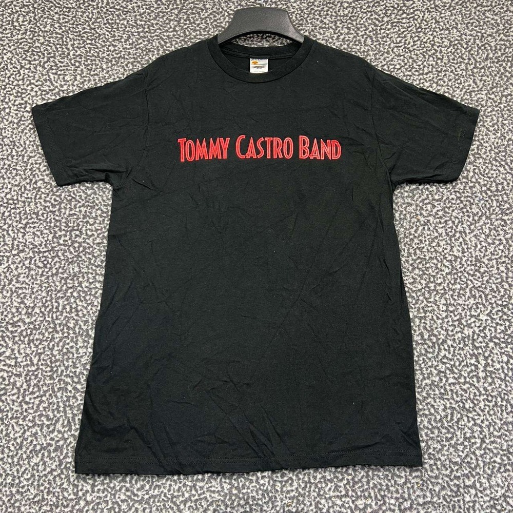 Vintage Tommy Castro Band Shirt Men Large Bay‎ Island Short Sleeve Deadstock New